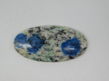 K2 AZURITE CABOCHON ROCK STONE LAPIDARY SPECIMEN