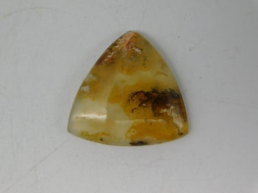 PLUME AGATE CABOCHON ROCK STONE LAPIDARY SPECIMEN