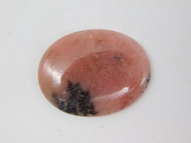 RHODONITE CABOCHON ROCK STONE LAPIDARY SPECIMEN
