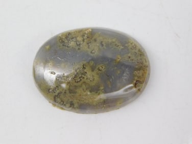PLUME AGATE CABOCHON ROCK STONE LAPIDARY SPECIMEN