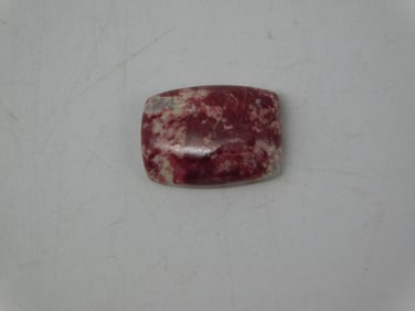 THULITE CABOCHON ROCK STONE LAPIDARY SPECIMEN