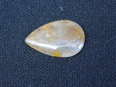 PLUME AGATE CABOCHON ROCK STONE LAPIDARY SPECIMEN