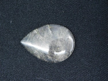 GOLDEN RUTILE CABOCHON ROCK STONE LAPIDARY SPECIMEN