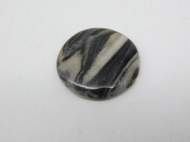 ZEBRA CABOCHON ROCK STONE LAPIDARY SPECIMEN