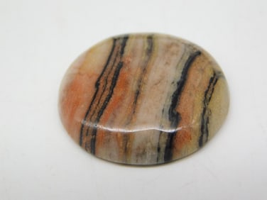 ZEBRA CABOCHON ROCK STONE LAPIDARY SPECIMEN