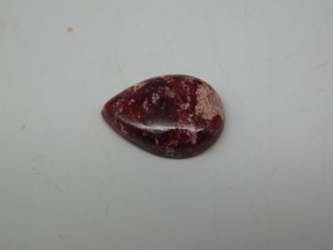 THULITE CABOCHON ROCK STONE LAPIDARY SPECIMEN