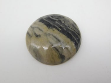 ZEBRA CABOCHON ROCK STONE LAPIDARY SPECIMEN
