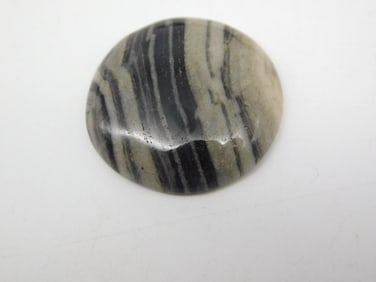 ZEBRA CABOCHON ROCK STONE LAPIDARY SPECIMEN