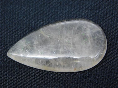 GOLDEN RUTILE CABOCHON ROCK STONE LAPIDARY SPECIMEN