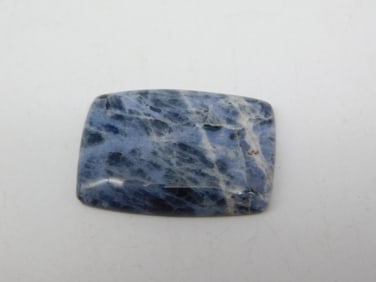 SODALITE CABOCHON ROCK STONE LAPIDARY SPECIMEN