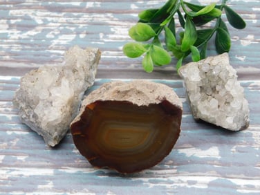 MIXED ROUGH LOT ROCK STONE LAPIDARY SPECIMEN