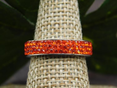 GENUINE STONE RING SIZE 6