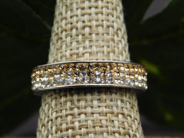GENUINE STONE RING SIZE 7