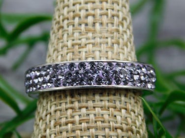 GENUINE STONE RING SIZE 8