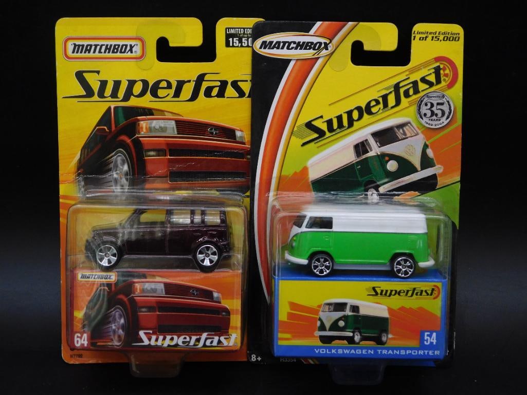 Matchbox Superfast Die-Cast Cars in Original Packaging (1 of 2)