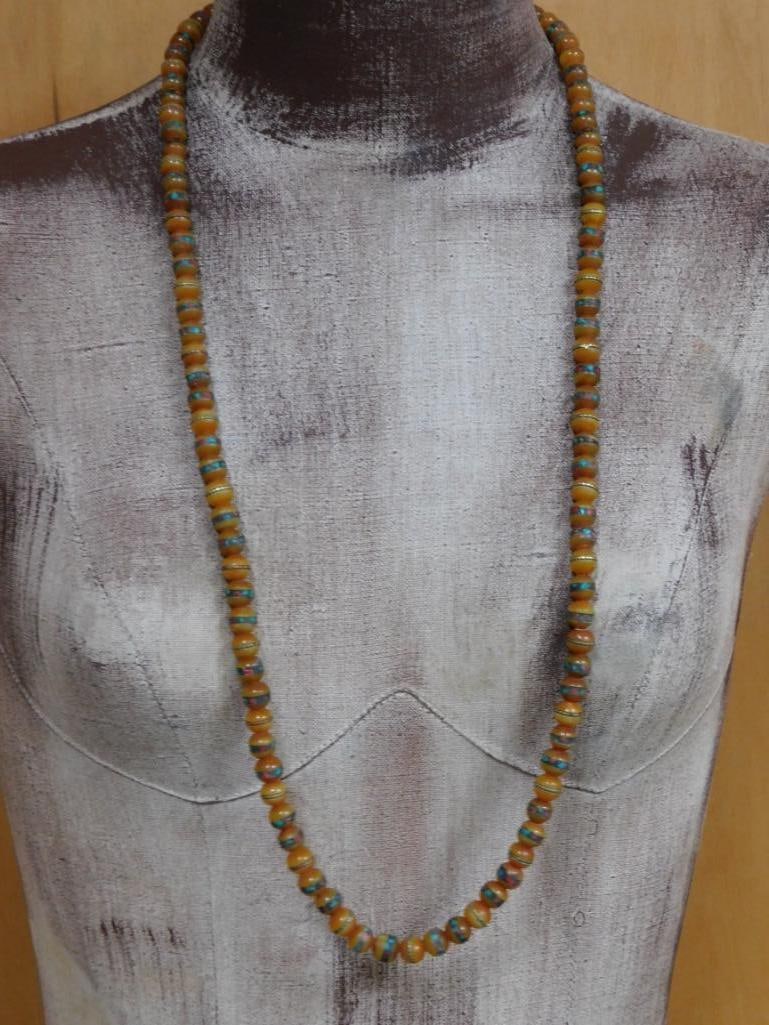 AFRICAN TRADE BEADS ROCK STONE LAPIDARY SPECIMEN: AFRICAN TRADE BEADS ROCK STONE LAPIDARY SPECIMEN