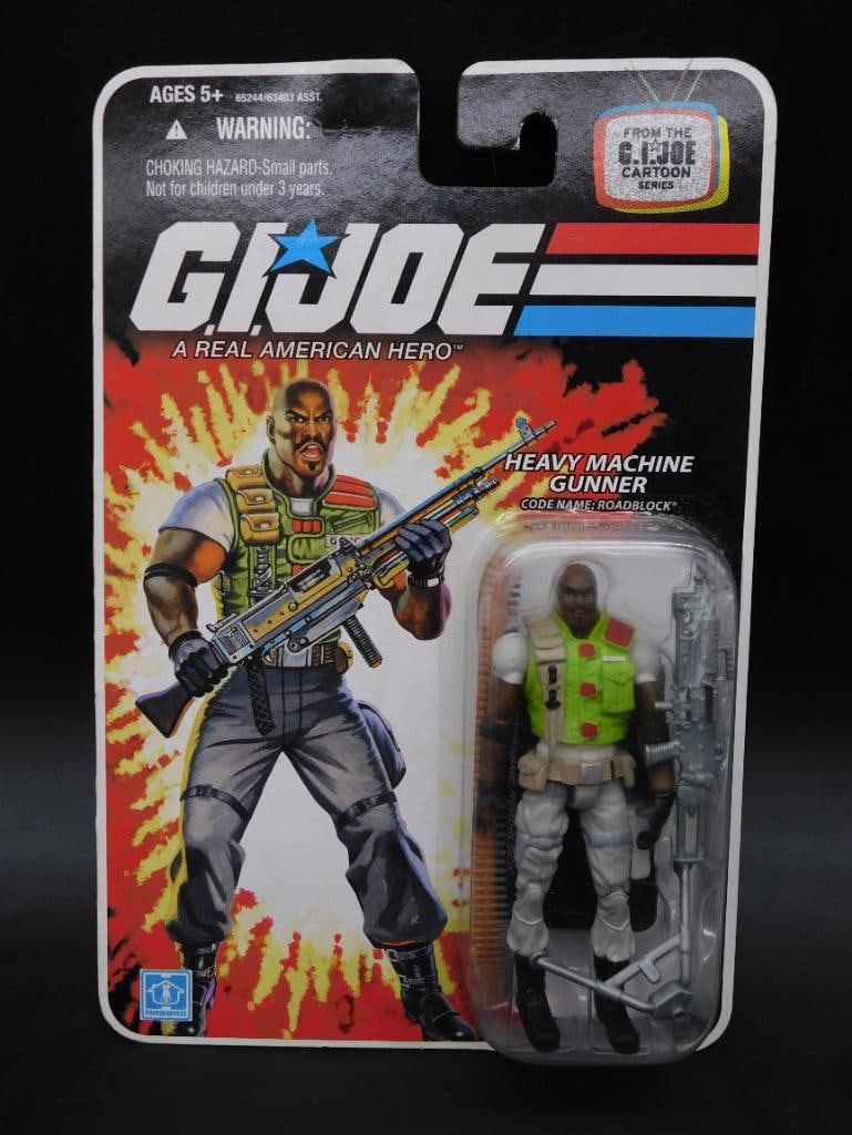 G.I. Joe Action Figure: Heavy Machine Gunner Roadblock (1 of 2)