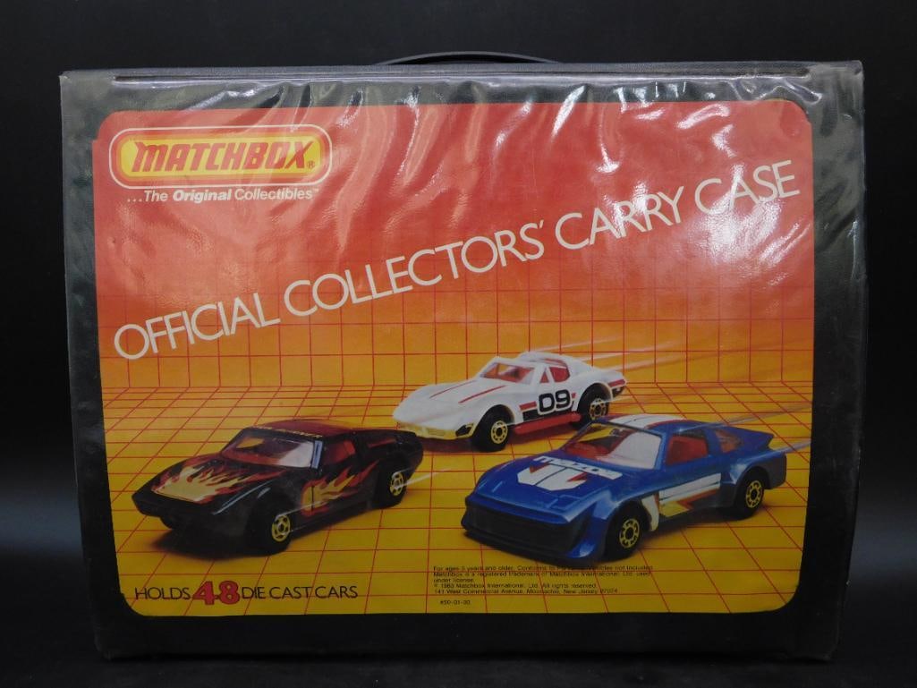 Matchbox Official Collectors? Carry Case with Die-Cast Cars (1 of 6)