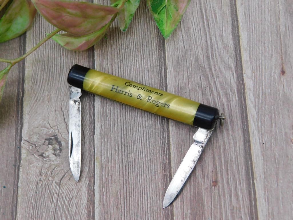 ADVERTISING FOLDING POCKET KNIVES VINTAGE ANTIQUE: ADVERTISING FOLDING POCKET KNIVES VINTAGE ANTIQUE