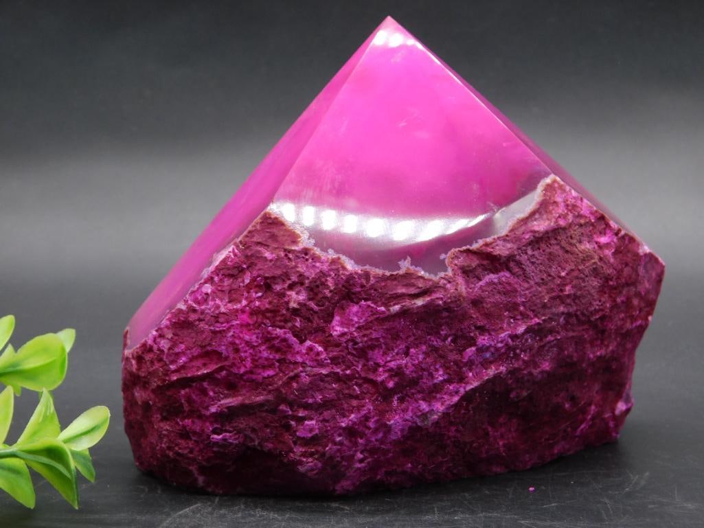 AGATE POINT ROCK STONE LAPIDARY SPECIMEN: AGATE POINT ROCK STONE LAPIDARY SPECIMEN