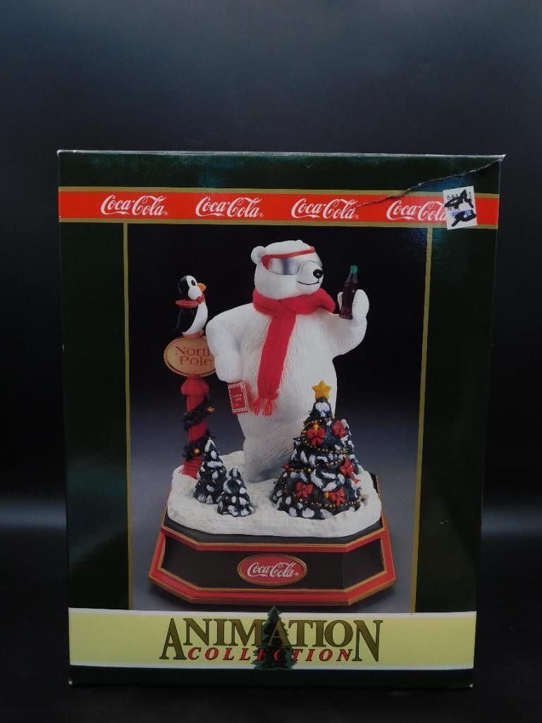 COCA-COLA COKE POLAR BEAR AND PENGUIN NORTH POLE ANIMATION: COCA-COLA COKE POLAR BEAR AND PENGUIN NORTH POLE ANIMATION