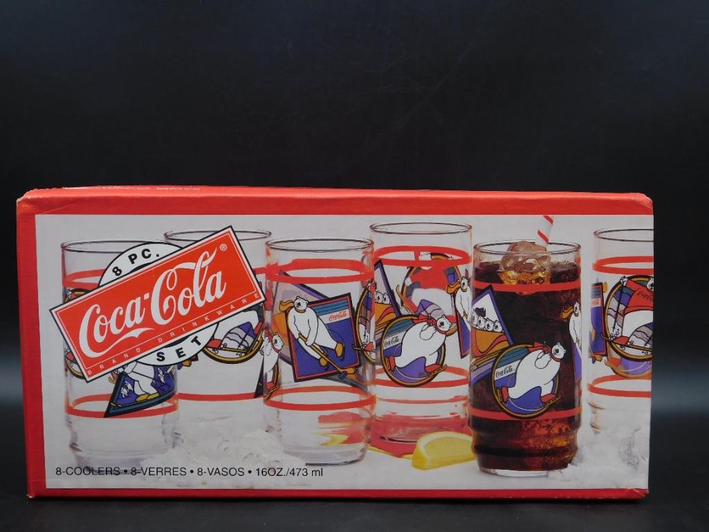 COCA-COLA GLASS COOLERS: COCA-COLA GLASS COOLERS