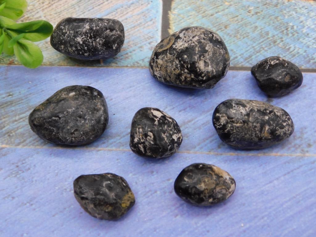 APACHE TEARS ROCK STONE LAPIDARY SPECIMEN: APACHE TEARS ROCK STONE LAPIDARY SPECIMEN