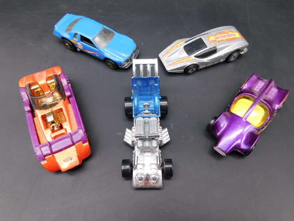 Lot of 5 Hot Wheels Die-Cast Cars From Various Years (1 of 7)