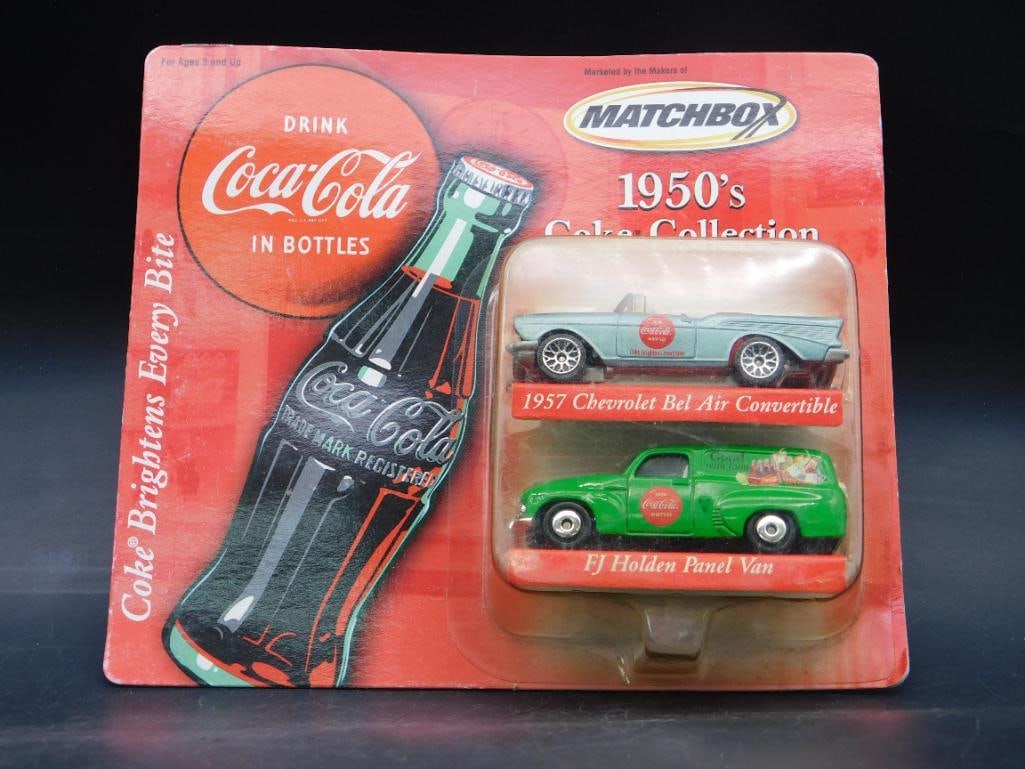 Matchbox Coca-Cola 1950s Car Collection Set (1 of 2)