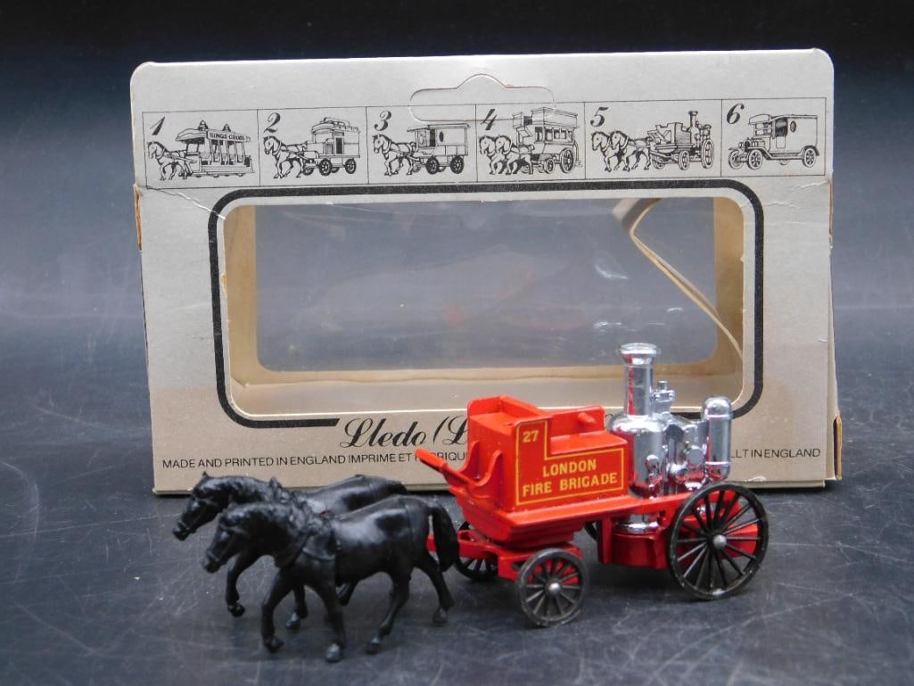 Die-Cast London Fire Brigade Model with Horses (1 of 2)