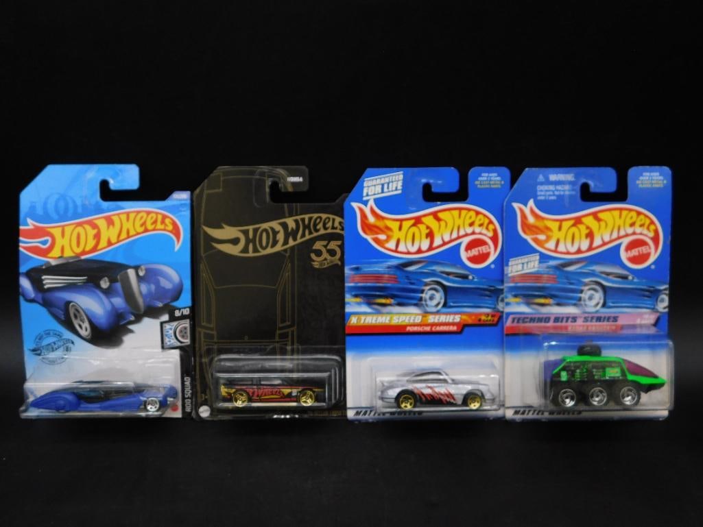 Hot Wheels Lot of 4 Sealed Cars with Original Packaging (1 of 2)