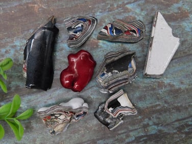 Fordite Motor City Agate Rock Stone Lapidary Specimen