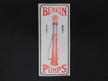 Benkin Pumps Advertising Card with Product Details