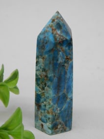 Blue Apatite Tower Rock Stone Lapidary Specimen