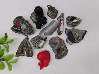 Fordite Motor City Agate Rock Stone Lapidary Specimen