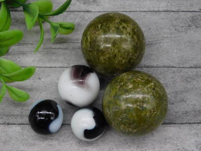 GLASS AND STONE PLAYING MARBLES VINTAGE ANTIQUE: GLASS AND STONE PLAYING MARBLES VINTAGE ANTIQUE