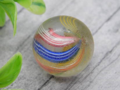 GLASS PLAYING MARBLE VINTAGE ANTIQUE: GLASS PLAYING MARBLE VINTAGE ANTIQUE