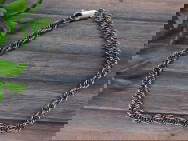 CHAIN LINK BRACELET VINTAGE ANTIQUE