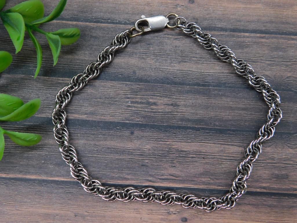 CHAIN LINK BRACELET VINTAGE ANTIQUE: CHAIN LINK BRACELET VINTAGE ANTIQUE