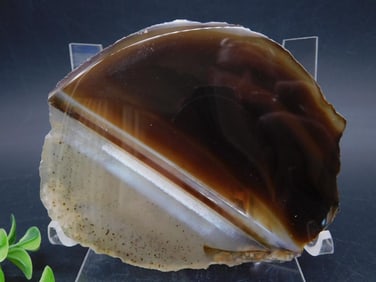 AGATE SLICE ROCK STONE LAPIDARY SPECIMEN