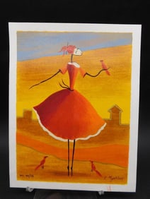 ESPECIALLY FOR YOU LIMITED EDITION SERIGRAPH BY ESTER MYATLOV WITH COA