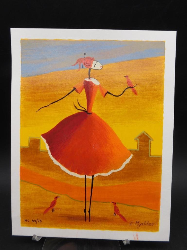 ESPECIALLY FOR YOU LIMITED EDITION SERIGRAPH BY ESTER MYATLOV WITH COA (1 of 6)