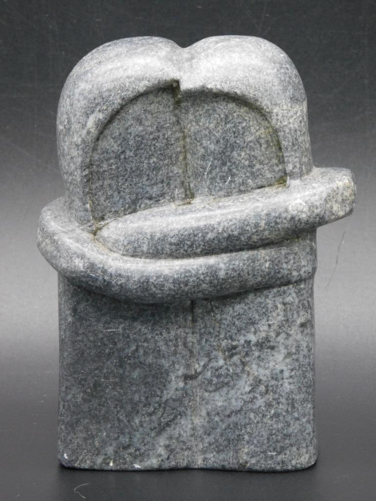 THE KISS BY CONSTANTIN BRANCUSI ARTIST REPLICA STONE SCULPTURE: THE KISS BY CONSTANTIN BRANCUSI ARTIST REPLICA STONE SCULPTURE