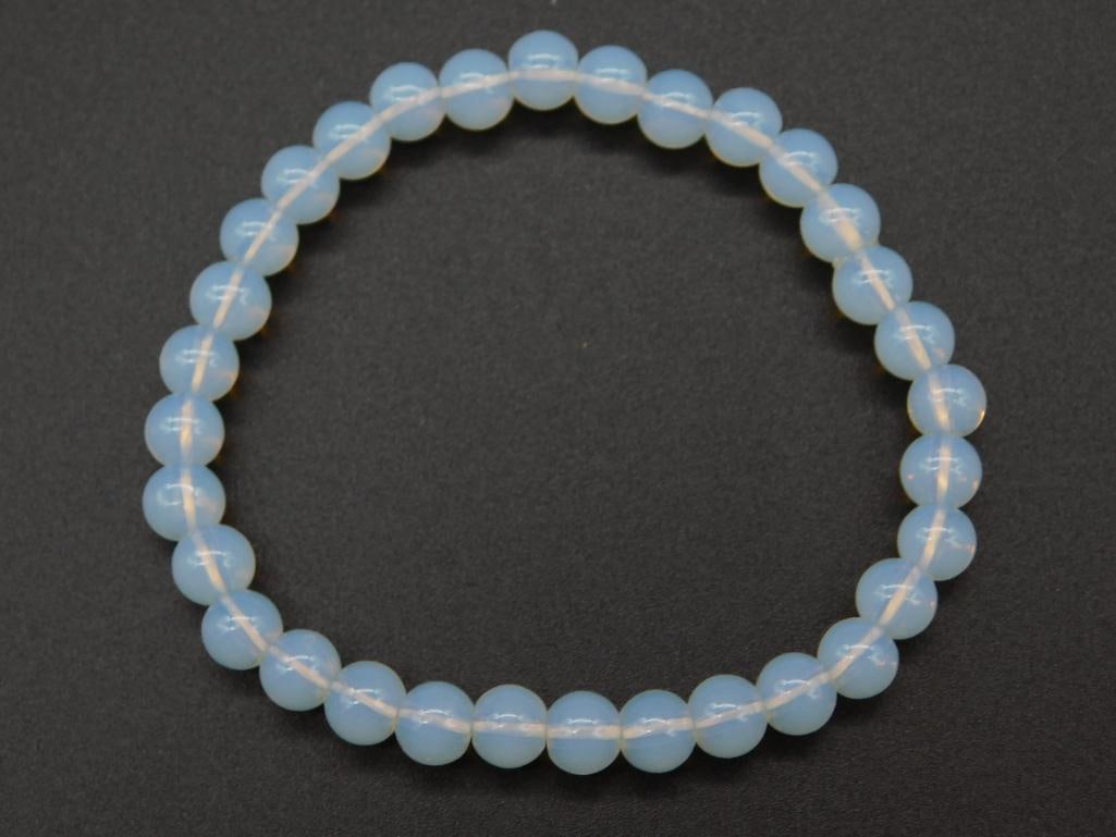 OPALITE BRACELET VINTAGE ANTIQUE: OPALITE BRACELET VINTAGE ANTIQUE