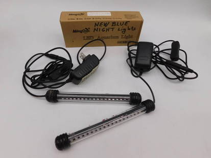 MingDak LED Aquarium Light Kit - Blue Night Lights: MingDak LED Aquarium Light Kit - Blue Night Lights