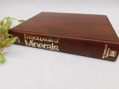1974 Encyclopedia of Minerals Hardcover Book: 1974 Encyclopedia of Minerals Hardcover Book