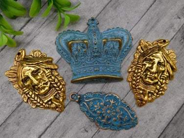 MIXED PENDANTS ROCK STONE LAPIDARY SPECIMEN