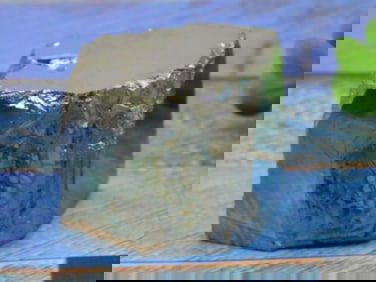 ILLUSTRIOUS SPANISH PYRITE CUBE ROCK STONE LAPIDARY SPECIMEN