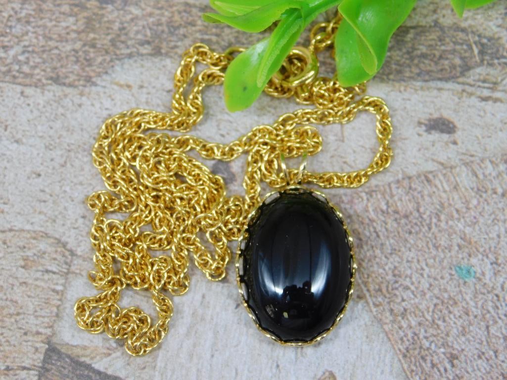 GENUINE STONE PENDANT ON CHAIN NECKLACE ROCK STONE LAPIDARY SPECIMEN: GENUINE STONE PENDANT ON CHAIN NECKLACE ROCK STONE LAPIDARY SPECIMEN