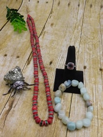 MIXED LOT ROCK STONE LAPIDARY SPECIMEN